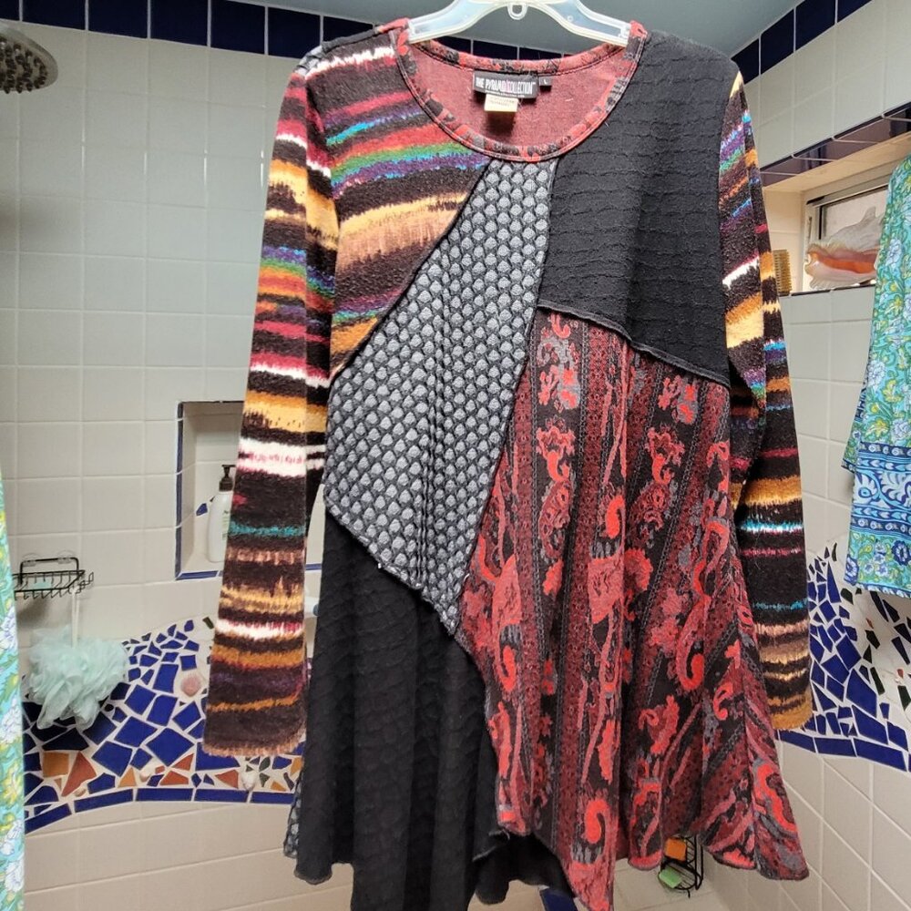 Multicolored Bohemian Tunic